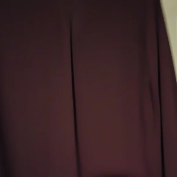 Express Women's Burgundy Blouse - Picture 6 of 8